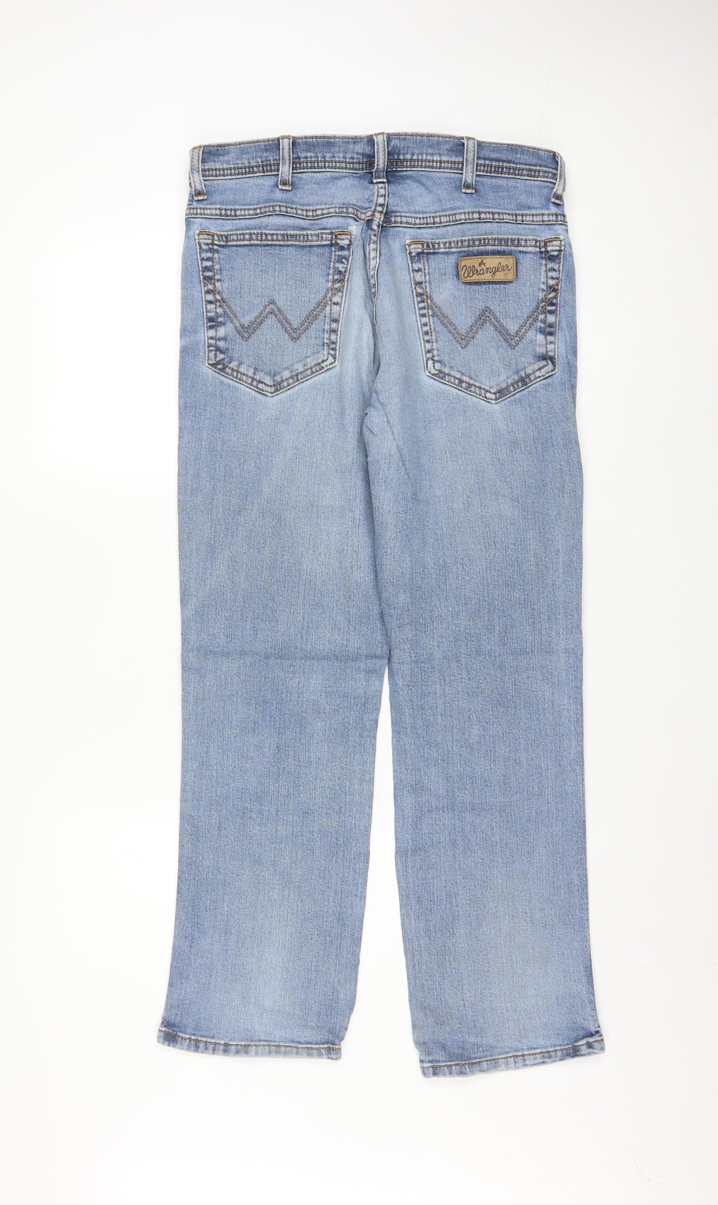 Wrangler Men's Blue Straight Leg Texas Stretch Jeans W33 L30