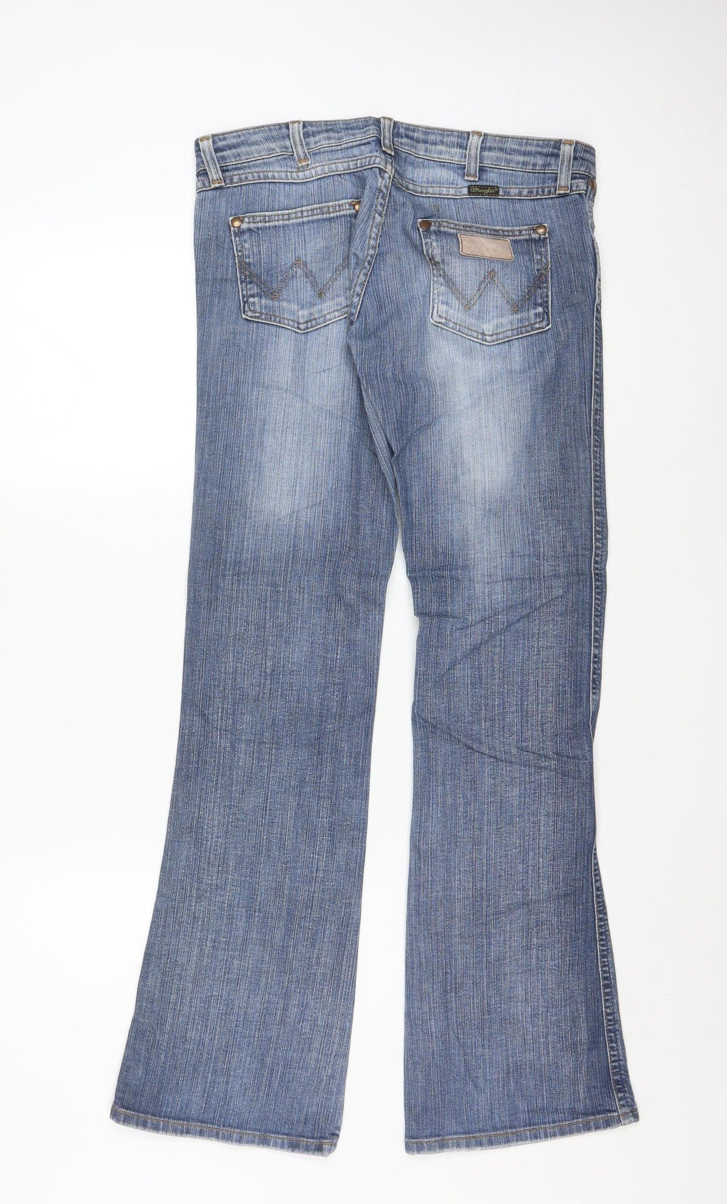 Wrangler Women’s Blue Bootcut Jeans Size 10 Regular Fit