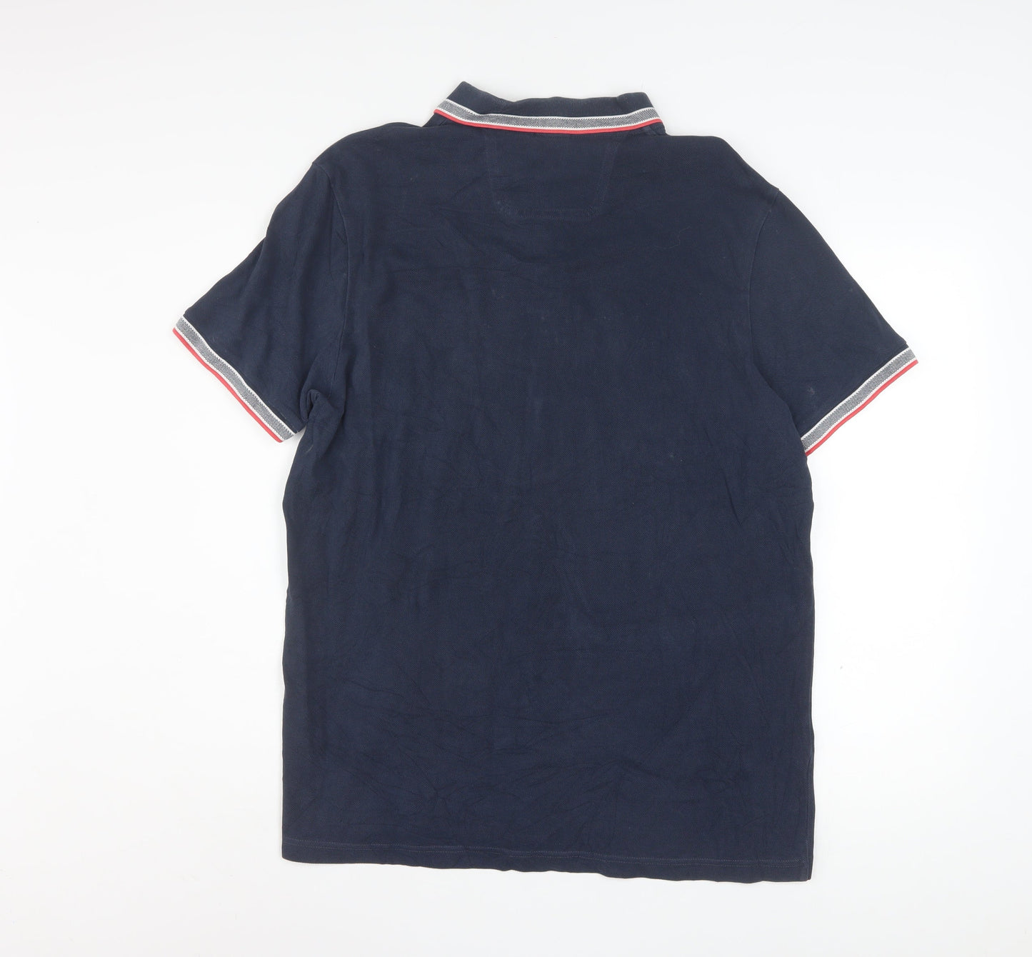 Hugo Boss Mens Blue 2XL Regular Fit Polo Shirt