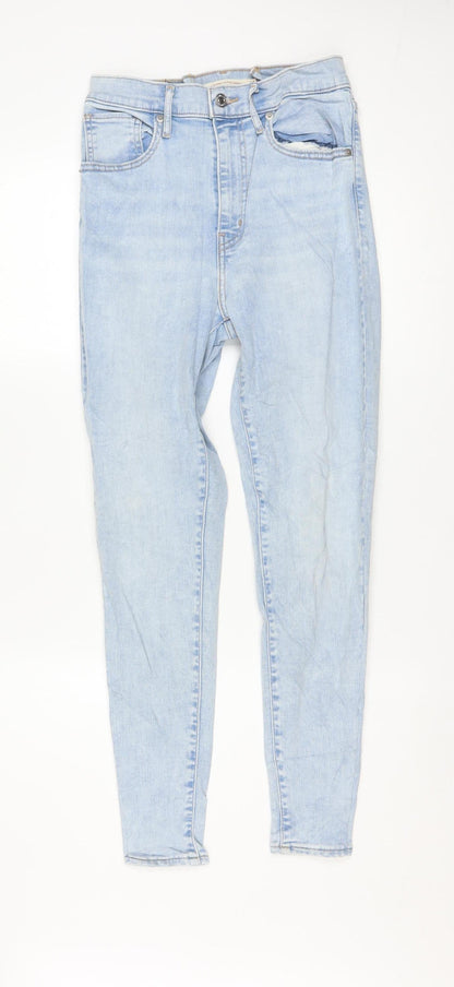 Levi's Women's Blue Mile High Super Skinny Jeans Size 28
