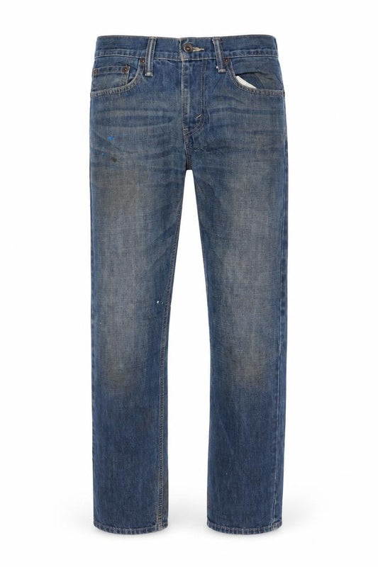 Levi's Men's Blue 501 Straight Denim Jeans W29 L32 Retro Style