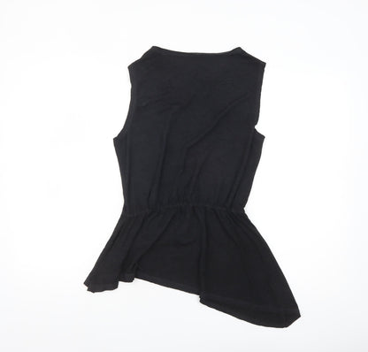 AllSaints Women's Black Sleeveless Camisole Tank Top M