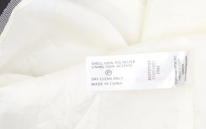 Debenhams Women’s Black White Strapless A-Line Dress Size 12