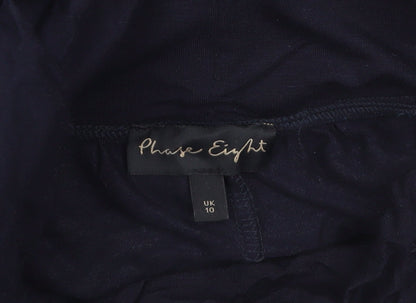 Phase Eight Women’s Blue Harem Jersey Trousers Size 10