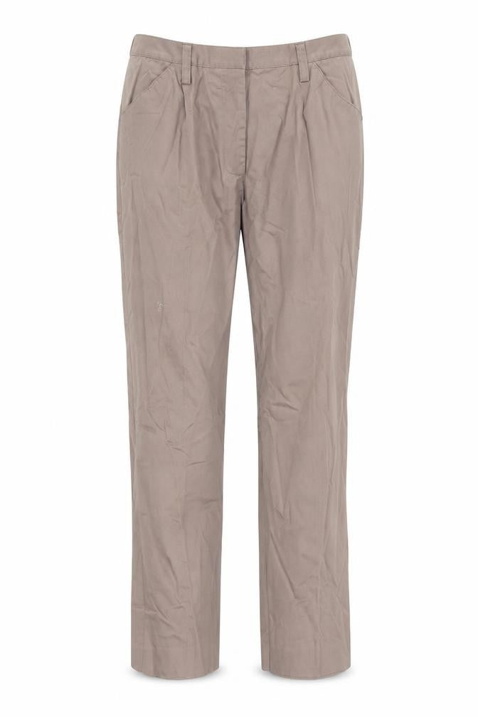 Casual Club Women's Brown Chino Trousers Size 14 Regular