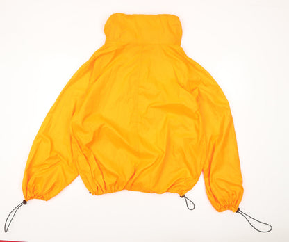 ASOS Women’s Orange Size 8 Hooded Windbreaker Jacket