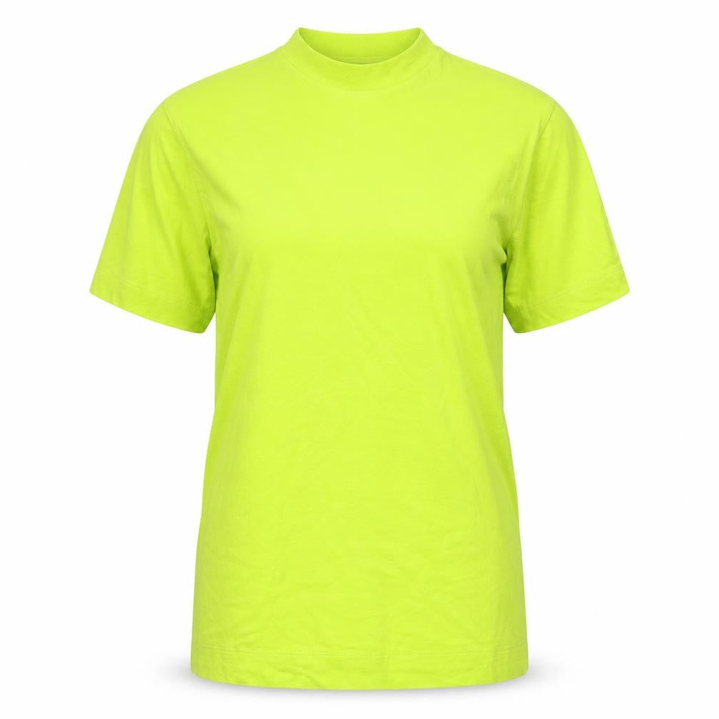 Collusion Womens Green 2XS Basic Cotton Crew Neck Short Sleeve T-Shirt