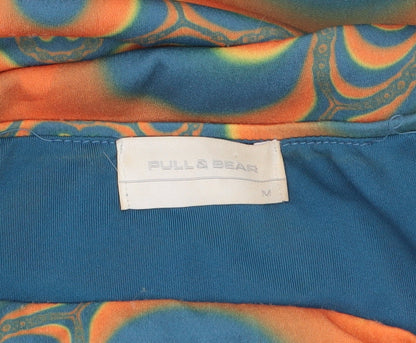 Pull & Bear Women’s Multicoloured Strapless Bodycon Dress M