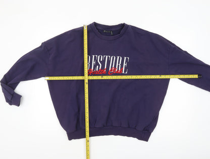 ASOS Design Women's Purple Restore Health Club Sweatshirt UK 10