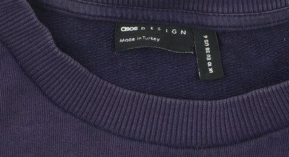 ASOS Design Women's Purple Restore Health Club Sweatshirt UK 10