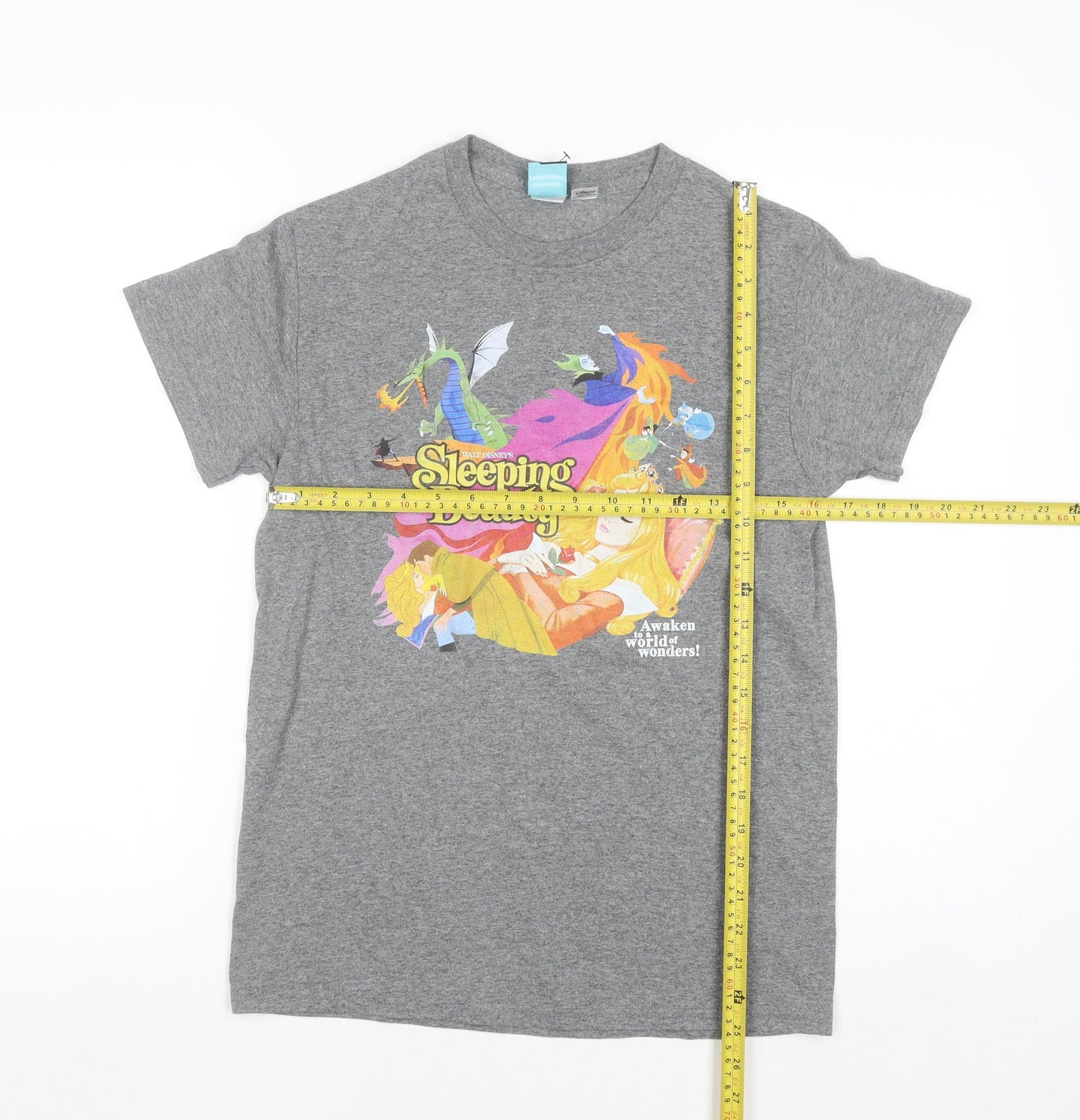 Truffle Shuffle Women’s Grey Sleeping Beauty Disney T-Shirt S