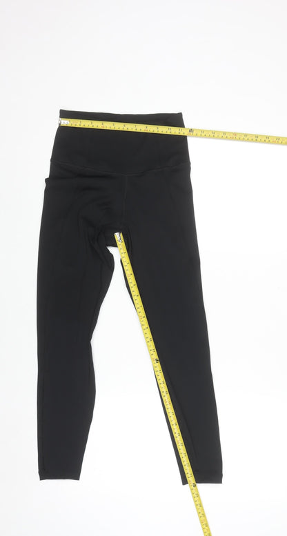 Nike Yoga Dri-FIT Women's Black Small High-Waist Leggings