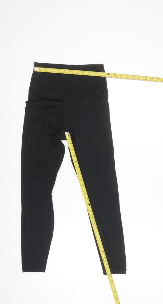 Nike Yoga Dri-FIT Women's Black Small High-Waist Leggings