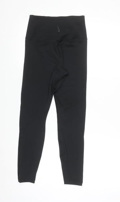 Nike Yoga Dri-FIT Women's Black Small High-Waist Leggings