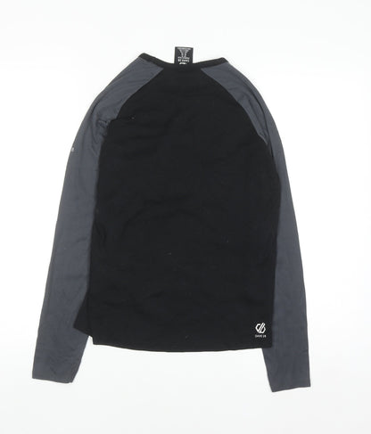 Dare 2B Women's Black Long Sleeve Crew Neck Polyester Top Size 14