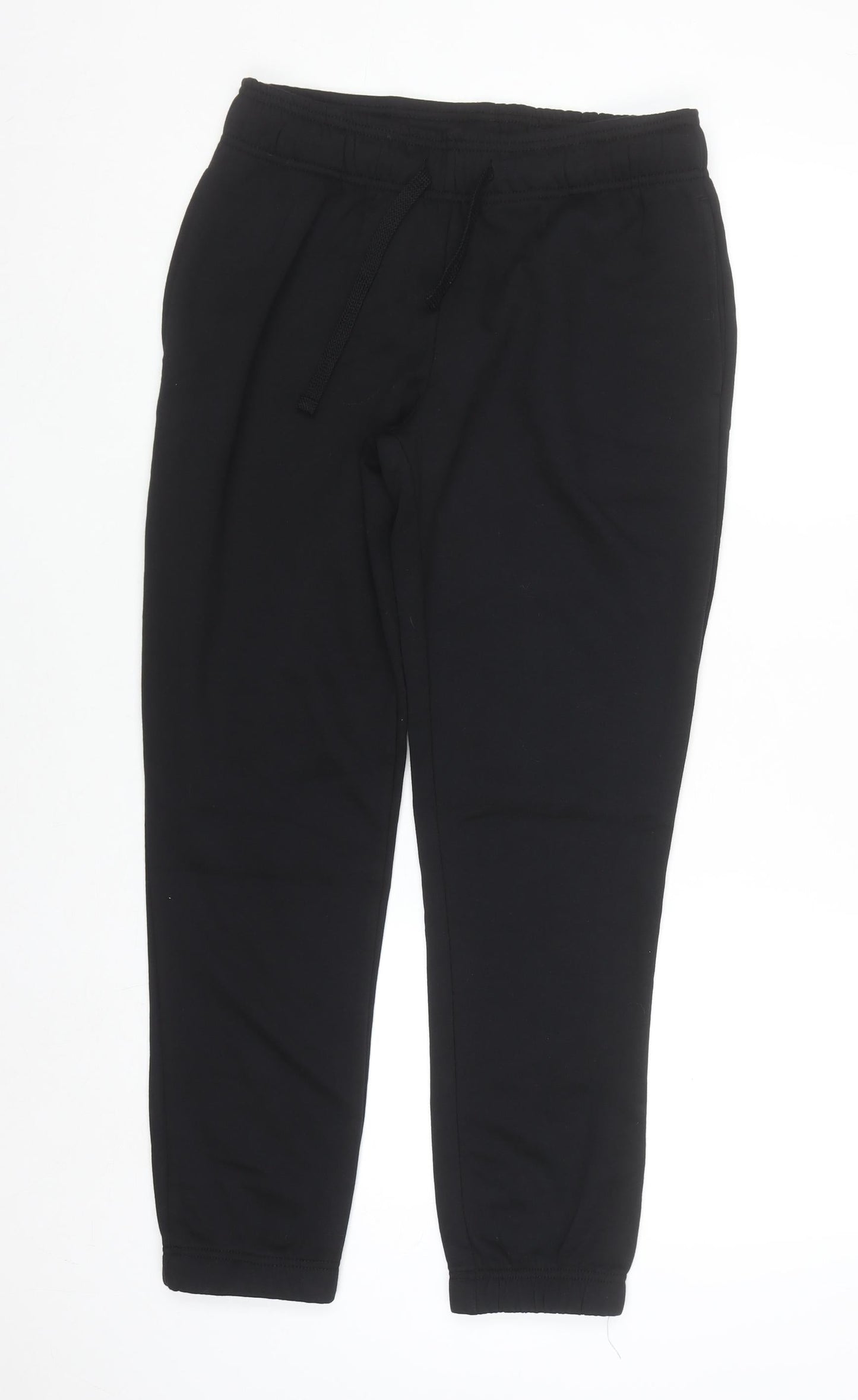 Dunnes Men's Black Jogger Sweatpants S Regular Fit Cotton Blend