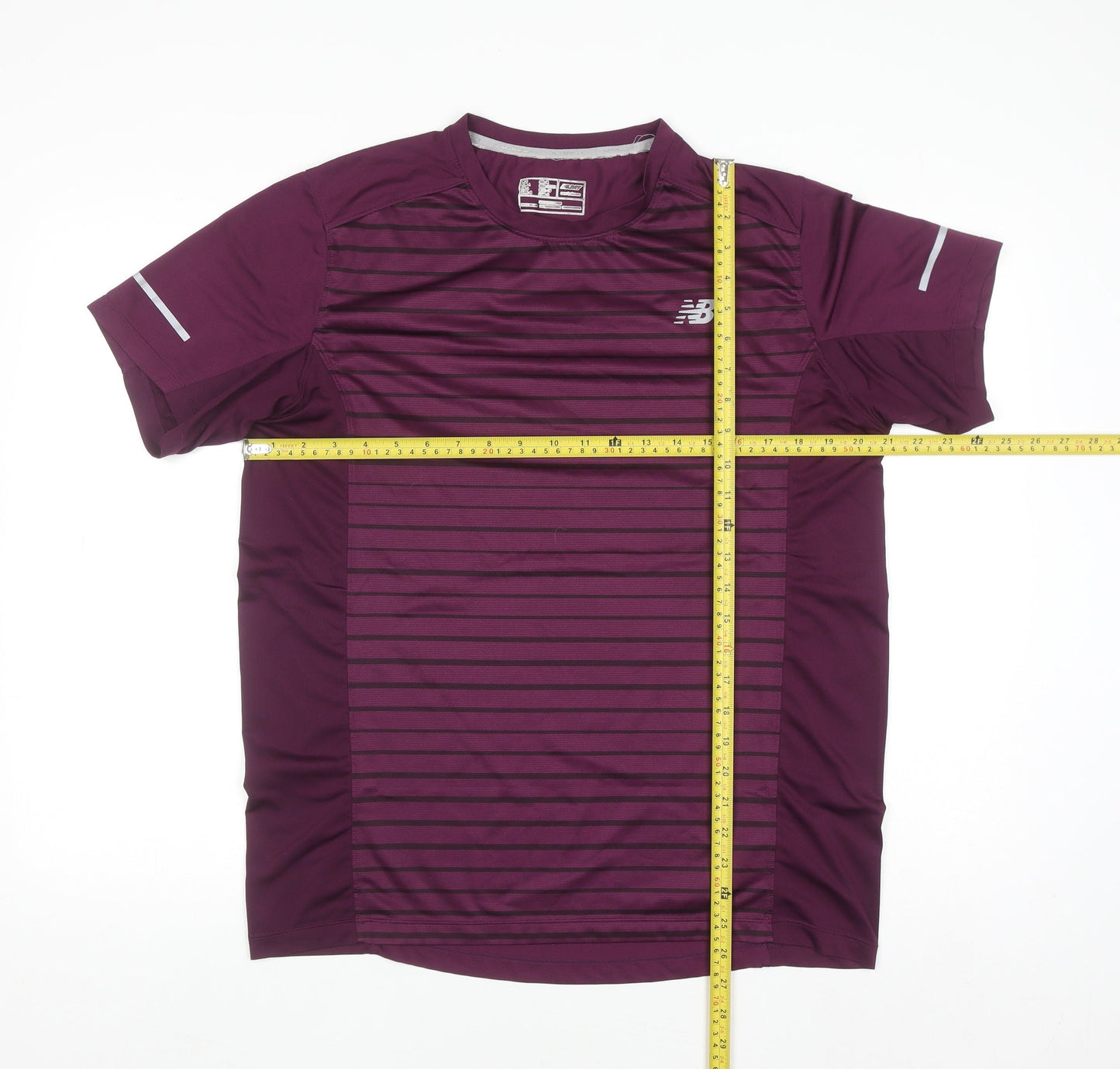 New Balance Men's Purple XL Athletic Running T-Shirt