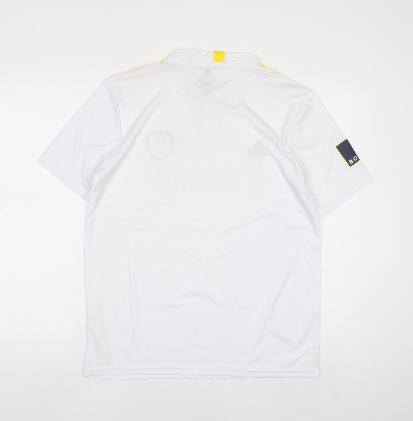 Adidas Men’s White M Football Jersey Short Sleeve Athletic Top