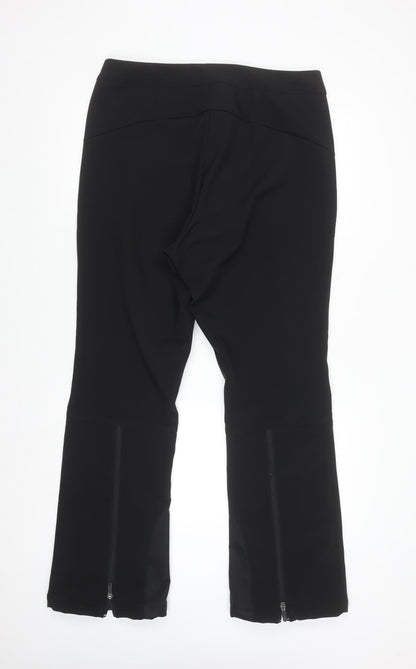 H&M Women Black Size 14 Snow Pants Softshell Active Trousers