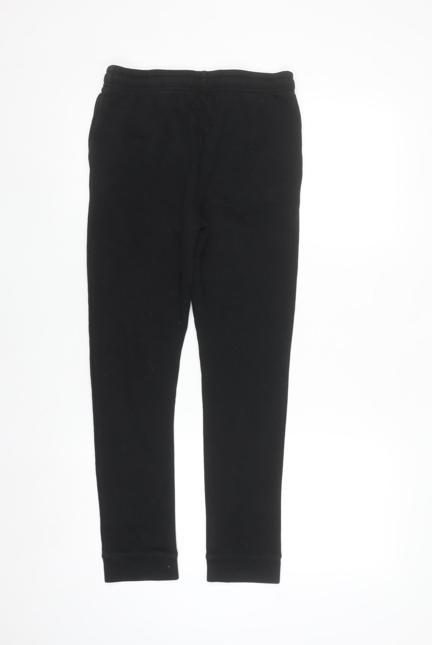Lacoste Sport Women's Black Cotton Blend Jogger Trousers Size 14