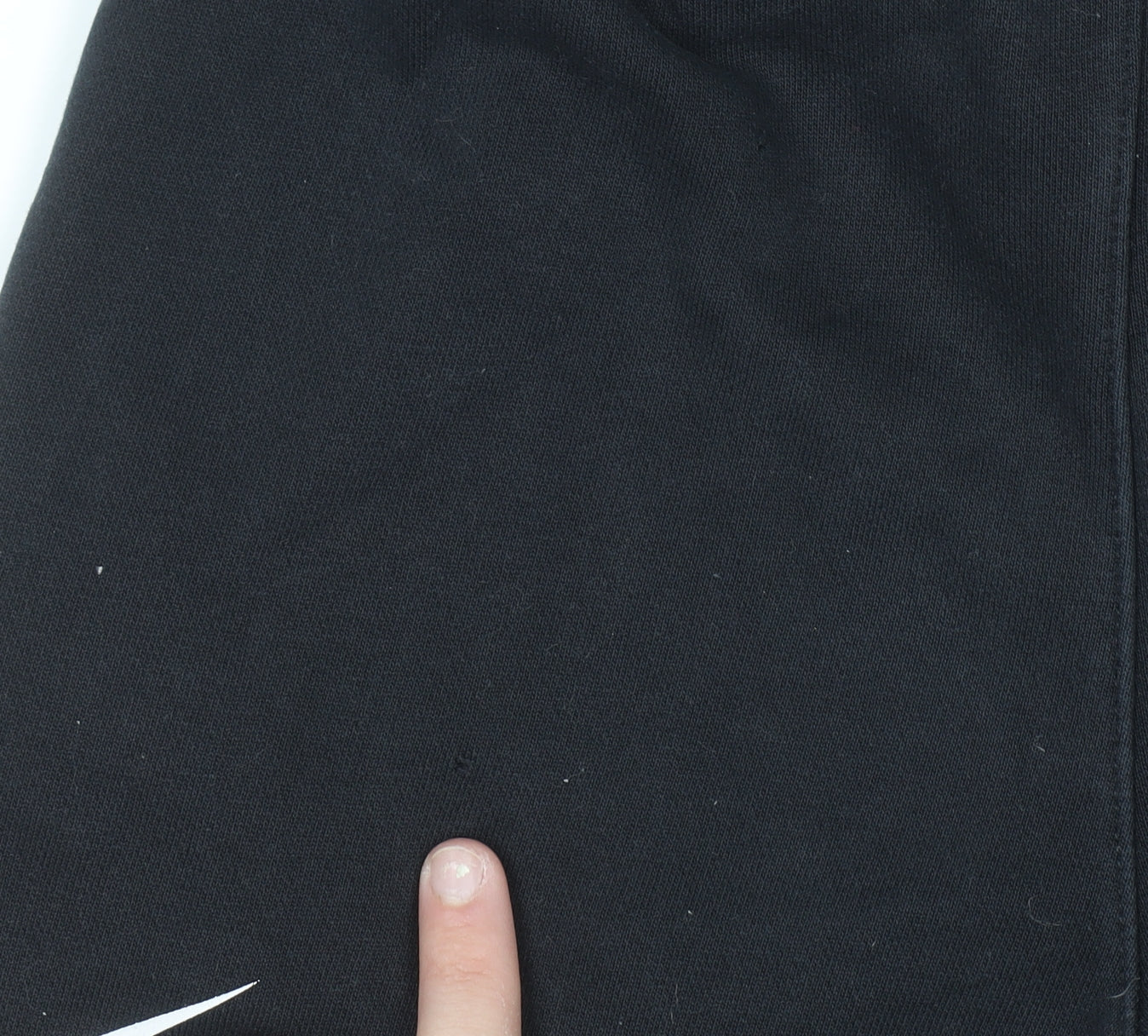 Nike Men's Black Sweat Shorts M Elastic Waist Sportswear