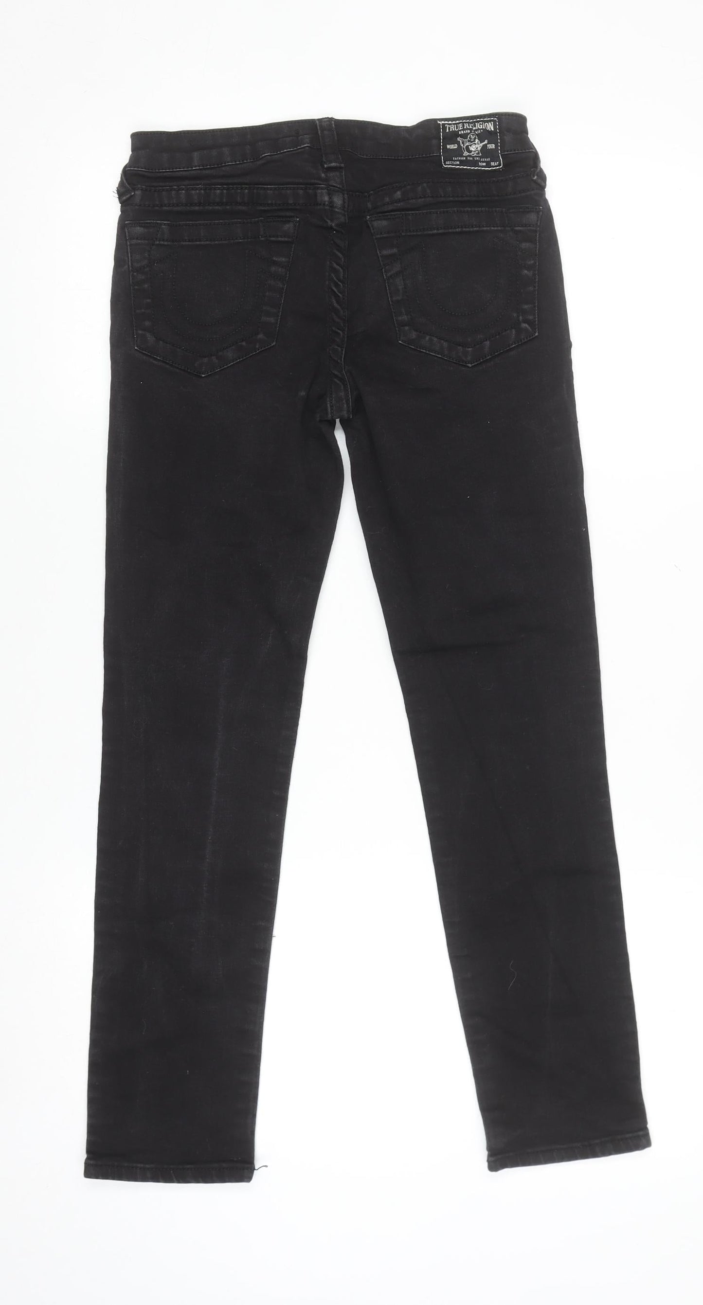 True Religion Women’s Black Size 12 Relaxed Skinny Jeans