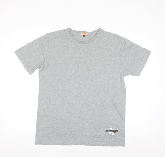 RAC Silverstone Racing Grey XL Men's Short Sleeve T-Shirt