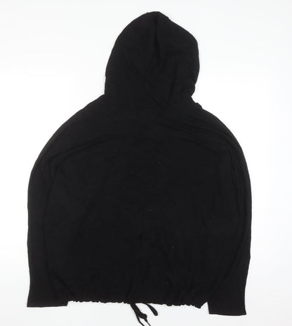 Cable & Gauge Women's Black Pullover Hoodie Size M Lightweight