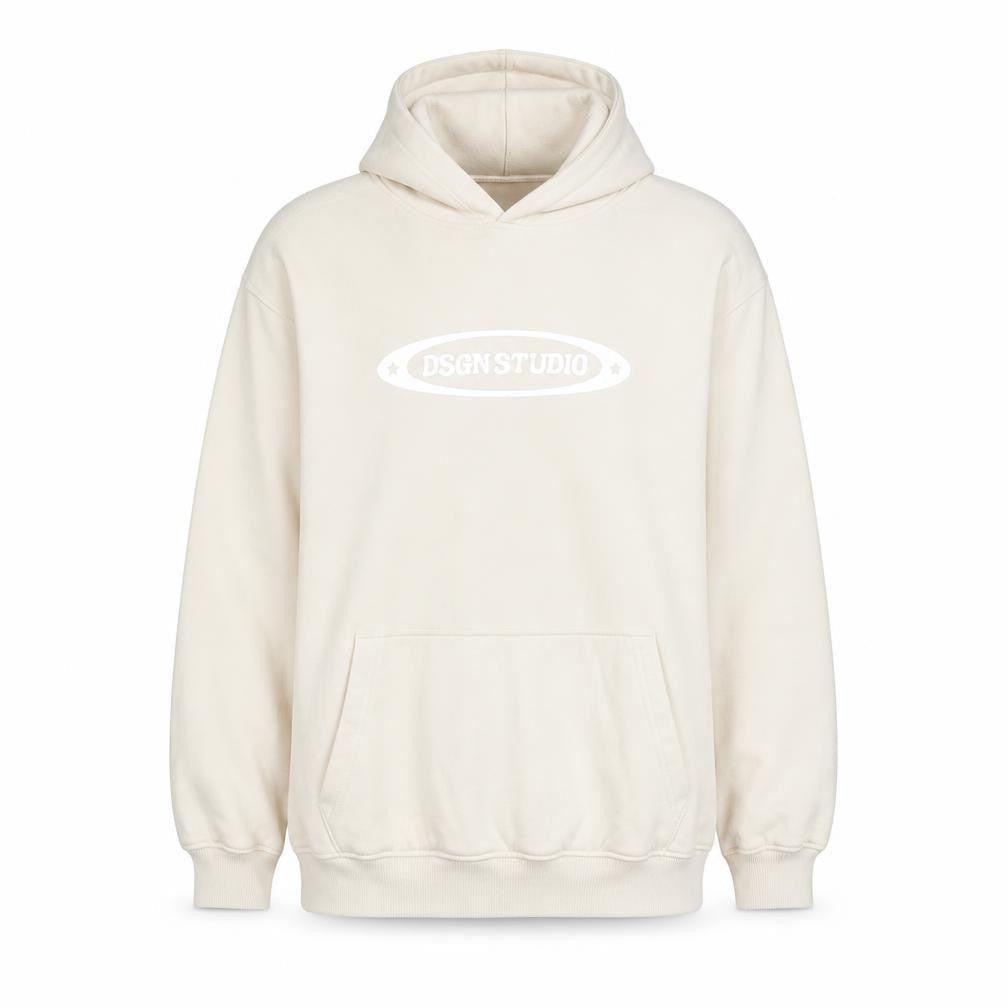 Boohoo Women’s Beige DSGN Studio Pullover Hoodie Size M