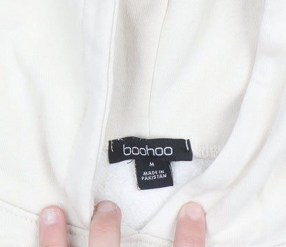 Boohoo Women’s Beige DSGN Studio Pullover Hoodie Size M