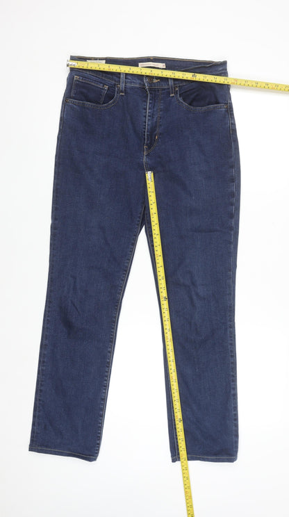 Levi's Women's Blue 724 High Rise Straight Jeans Size 30