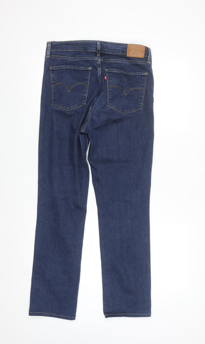 Levi's Women's Blue 724 High Rise Straight Jeans Size 30