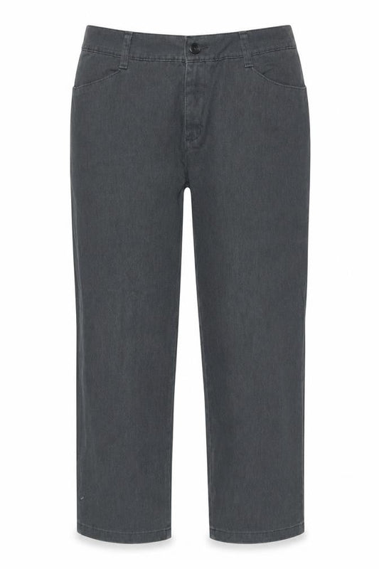 Lee Women's Grey Chino Trousers Size 12 Relaxed Fit