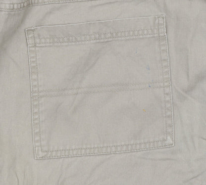 Wrangler Beige Cargo Shorts Unisex Adults Size 16 100% Cotton