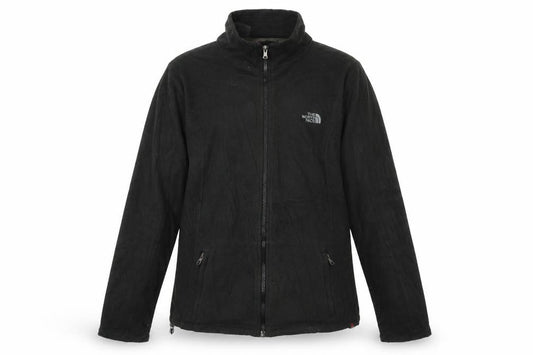 The North Face Women's Black Fleece Full Zip Jacket Size L