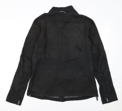 The North Face Women's Black Fleece Full Zip Jacket Size L