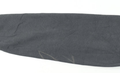 Nike Women’s Grey Full Zip Hoodie Small Cotton Blend Lined