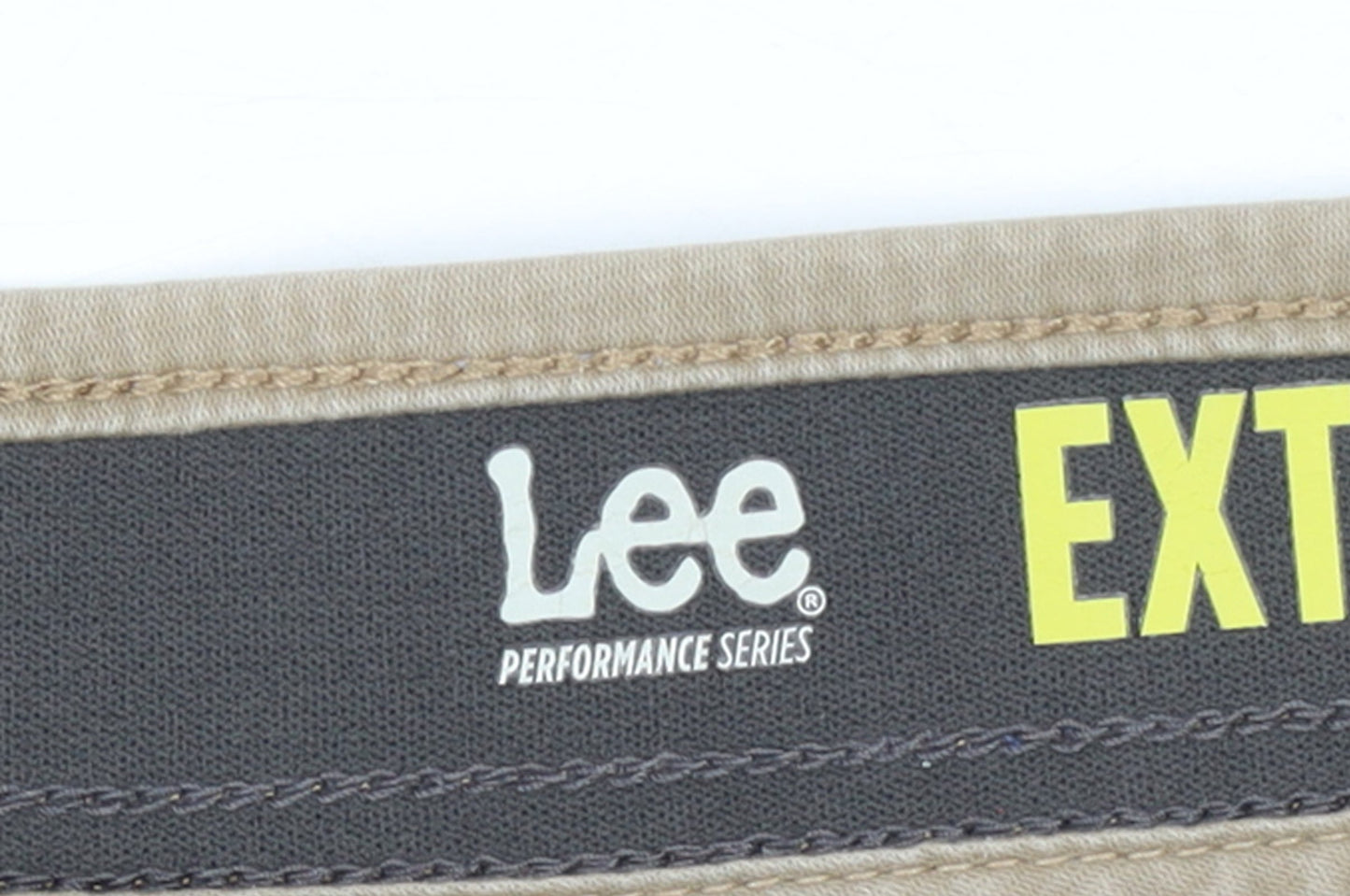 Lee Men’s Beige Chino Shorts Size 50 Regular Fit Stretch Cotton