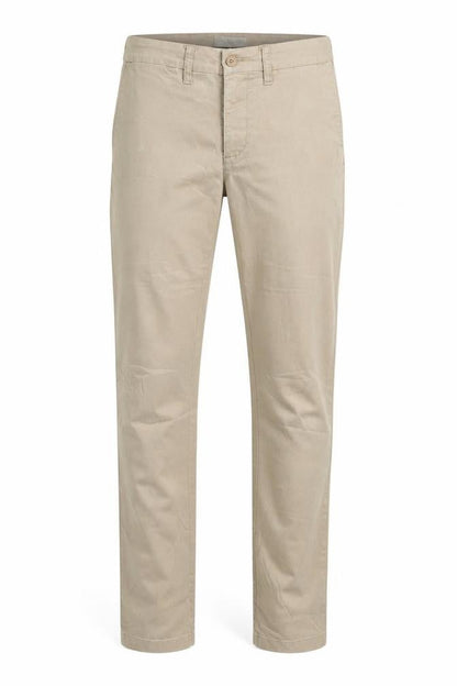 Carhartt Men Beige Chino Trousers 30x32 Cotton Blend Slim Fit