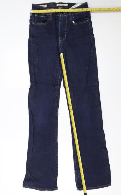 Levi's Women's Blue 725 High Rise Bootcut Jeans Size 27 Regular
