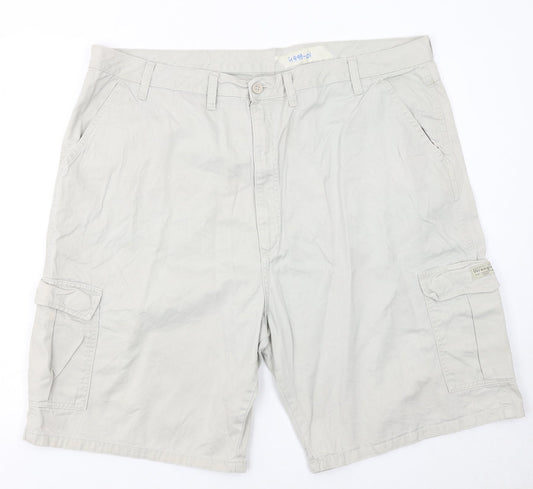 Wrangler Mens Beige Cargo Shorts Size 44 Cotton Lightweight