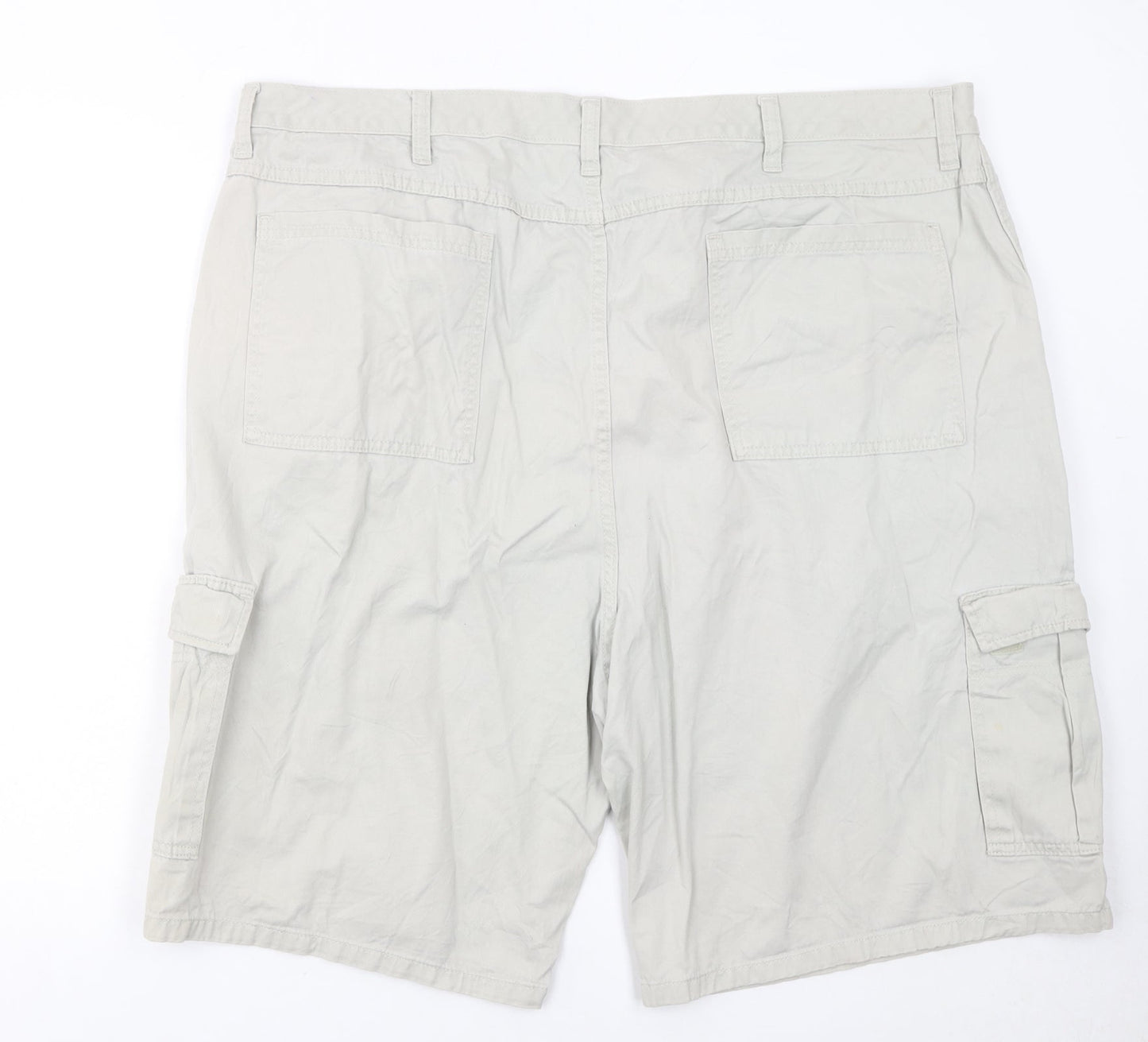 Wrangler Mens Beige Cargo Shorts Size 44 Cotton Lightweight