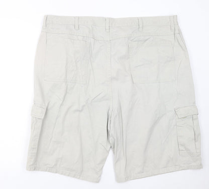 Wrangler Mens Beige Cargo Shorts Size 44 Cotton Lightweight