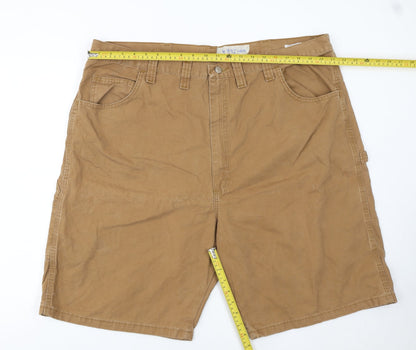 Wrangler Men's Beige Cotton Carpenter Cargo Shorts Size 44