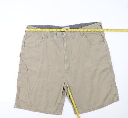 WRG Jeans Co. Men's Beige Cargo Shorts Size 46 Cotton Workwear