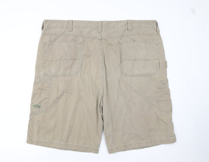 WRG Jeans Co. Men's Beige Cargo Shorts Size 46 Cotton Workwear