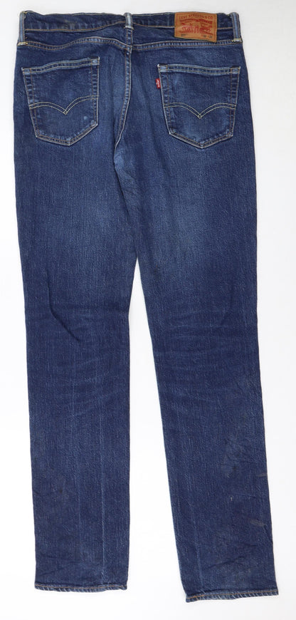 Levi's 511 Men's Blue Slim Fit Denim Jeans W33 L34