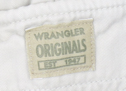 Wrangler Originals Men's Beige Cargo Shorts Size 46 Cotton Casual