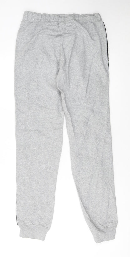 Nike Men's Grey Jogger Sweatpants Size S Logo Tapered Fit
