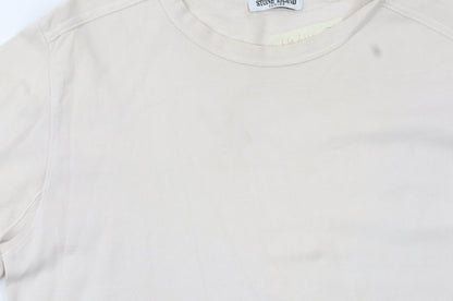 Stone Island Junior Boys Beige Cotton Crew Neck Sweatshirt 14 Years